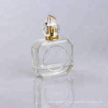 Diseño de botella de perfume de vidrio vacío de 100 ml